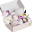 The Lavender Bath Bomb and Shower Steamer Gift Box
