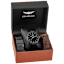 Gianello Tri-Luxe Interchangeable 3 Strap Watch Set