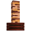 The Giant Wooden Stacking Tower Game