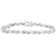 Jaclyn Smith 1 Carat Sparkling Moissanite San Marco Bracelet