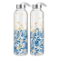 Paquete de 2: Botellas de Vidrio Temp-tations para Viaje con Tapas