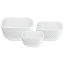 Le Regalo 3-Piece Stoneware Square Bowl Set