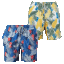 2-Pack: Rainforest Men's Quick-Dry Swim Trunks