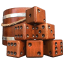 The Giant Wooden Dice Set