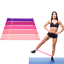 5-Pack: Extreme Precision Yoga Fitness Exercise Band Loops