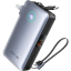 JOYFAR 25,000mAh GaN 65W Power Bank with Wall Plug & Retractable USB-C Cable