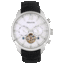 Heritor Arthur Reloj Semi-Esqueleto Automático con Correa de Cuero