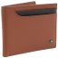 Jack Abrahams Goat Nappa Leather Bi-Fold Top Front Wallet