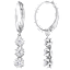 The Three-Stone Lab-Grown Diamond Earrings