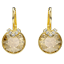 The Gold-Tone Swarovski Drop Earrings