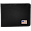 Steeltime Cartera para Hombre de Cuero Vegano con Bandera Americana