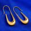 The Ancient Empress' Crescent Earrings