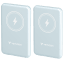 2-Pack: Verbatim Charge 'n' Go Magnetic Wireless Power Bank 5000 mAh