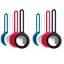 8-Pack: Hypergear AirCover Silicone Loop for AirTag (Multi-Color)