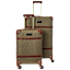 Kathy Ireland 2-Piece Vintage Trunk Luggage Set