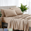 Bibb Home 6-Piece Rayon From Bamboo Chambray 2000 Thread Count SnugGrip Sheets
