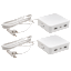 Paquete de 2: Cargador Ilimitado para 5 Dispositivos con USB Tipo-C y Tomas de Corriente AC
