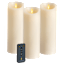 The 3-Piece 8.5" Pillar Flameless Candle Trio with Remote Control