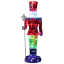 The Prismatic Light-Up Nutcracker Decoration