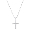 Iron Saints Cross Cross Pendant with Box Chain Necklace