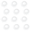 Paquete de 12: Lámparas LED Redondas de 6" Energetic Lighting