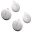 4-Pack: Chargeworx FindMy Smart Locator Tags