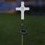 The Remarkably Easy Glowing Cross Garden Light