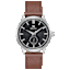 Heritor Argento Automatic Watch with Leather Strap