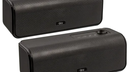 2-for-Tuesday: QFX E-200 Portable WiFi + Bluetooth Multi-Room Speakers