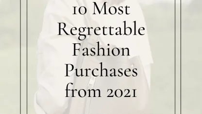 Most regrettable purchase