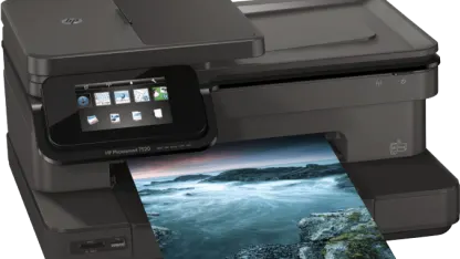 HP Photosmart 7520 Wireless eAIO Color Printer (Refurbished)