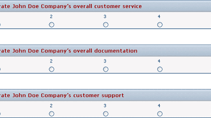 Customer Support Question