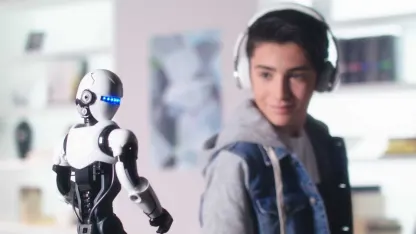 Sharper Image RC Humanoid OP One Robot
