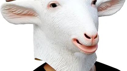 Spooky Goat day thirty! SPOOKY MASKS