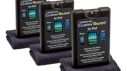 3-Pack: Monster Cleantouch Spray for Portable Devices