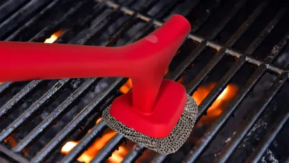 2-Pack: Grillville Triangular BBQ Scrub Brush