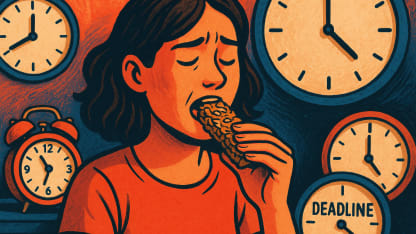 I eat granola bars for: