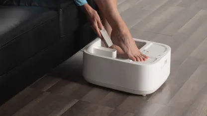 Sharper Image SpaHaven Massaging Foot Bath