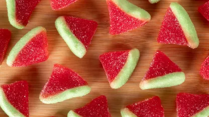 12-Pack: 7-Select Gummi Patriotic Stars or Sour Watermelon Wedges (5.25lb)