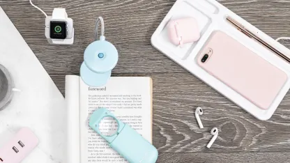 2-Pack: Real Simple Desk Organizer with Wireless Charger