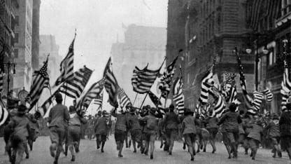 100 years ago today (April 6th) the United States entered World War I