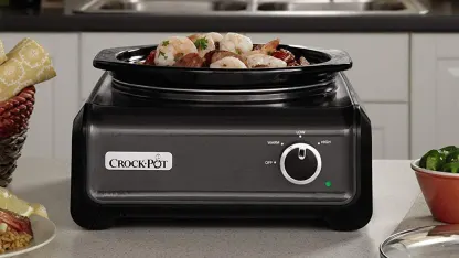 Crock-Pot Hook Up 2Qt  and 5Qt Connectable Entertaining Slow Cooker Set