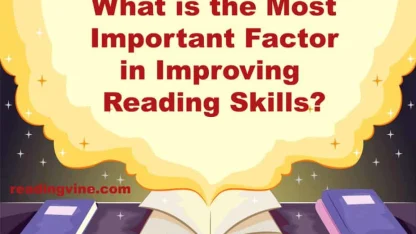 What's the most important factor, when reading a book: