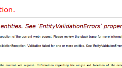 Billing Address Validation Failed
