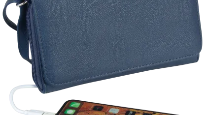 Mundi Flap Organzier Crossbody