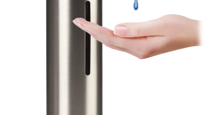 Stainless Steel Touchless Soap Dispenser with Window