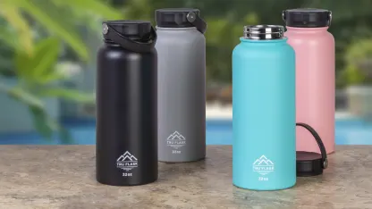 2-Pack: Tru Flask 32oz Insulated Bottles