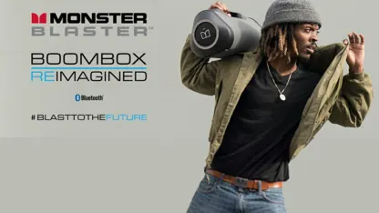 Monster SuperStar Blaster Indoor/Outdoor Bluetooth Speaker (Open Box)