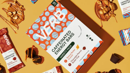 64-Pack: VERB Caffeinated Snack Bars