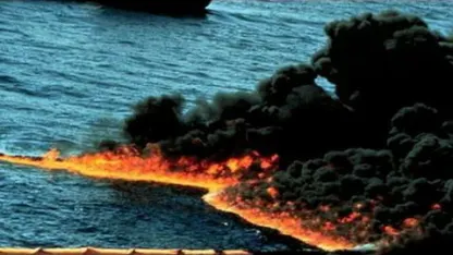 The ocean is burning!